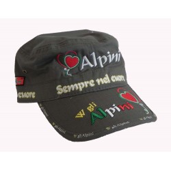 Cappello Visiera Donna Alpini