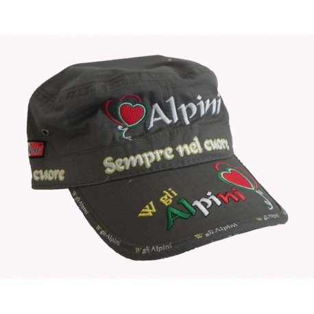 Cappello Visiera Donna Alpini