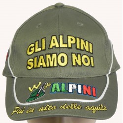 Cappello Visiera "Gli Alpini Siamo Noi"