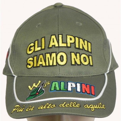 Cappello Visiera "Gli Alpini Siamo Noi"