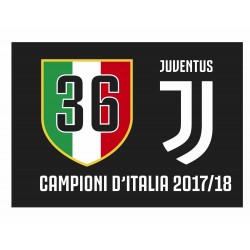 Bandiera 36° Scudetto Juventus