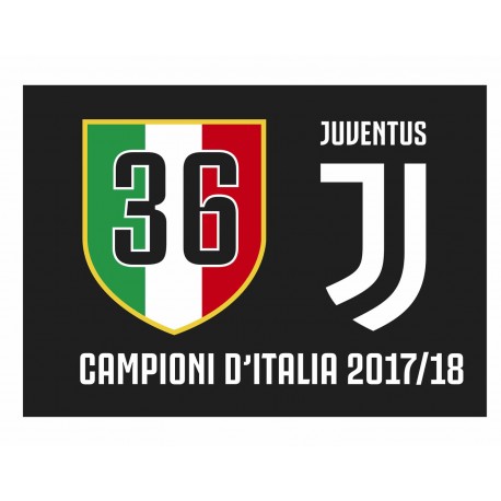 Bandiera 36° Scudetto Juventus