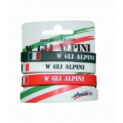 Tris Braccialetti Alpini