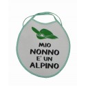 Bavaglino Nonno Alpino