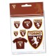 Kit 7 Adesivi Torino FC