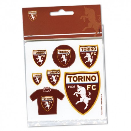 Kit 7 Adesivi Torino FC